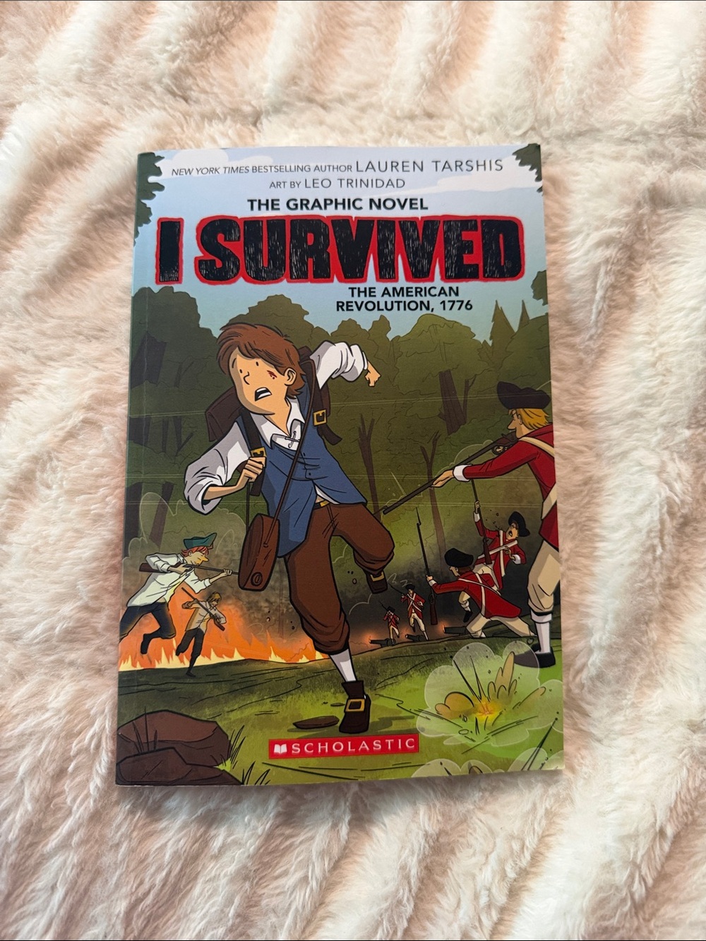 Scholastic Graphic Novel I Survived The American Revolution, 1776